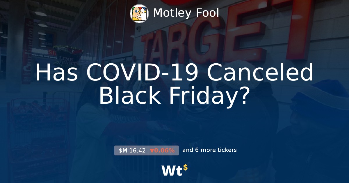 Has Covid 19 Canceled Black Friday